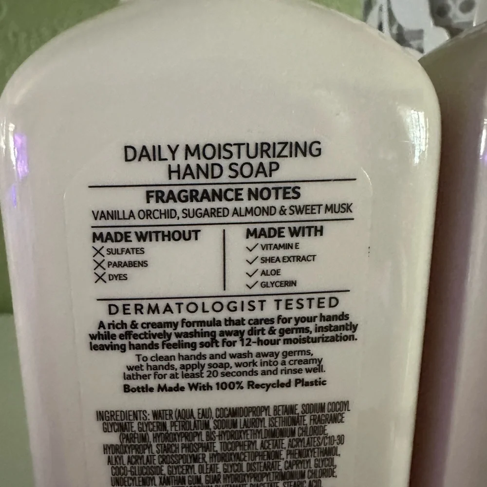 NEW BBW (6) PC DAILY MOISTURIZING HAND SOAP BUNDLE 🌸🌺🌸🌺 - Picture 14 of 15
